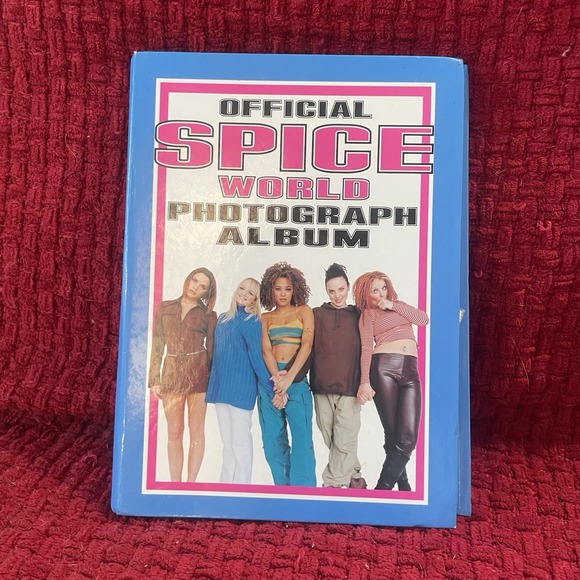 Official Spice World Photograph Album With 60 Of 100 Photos Spice Girls 1997 HTF